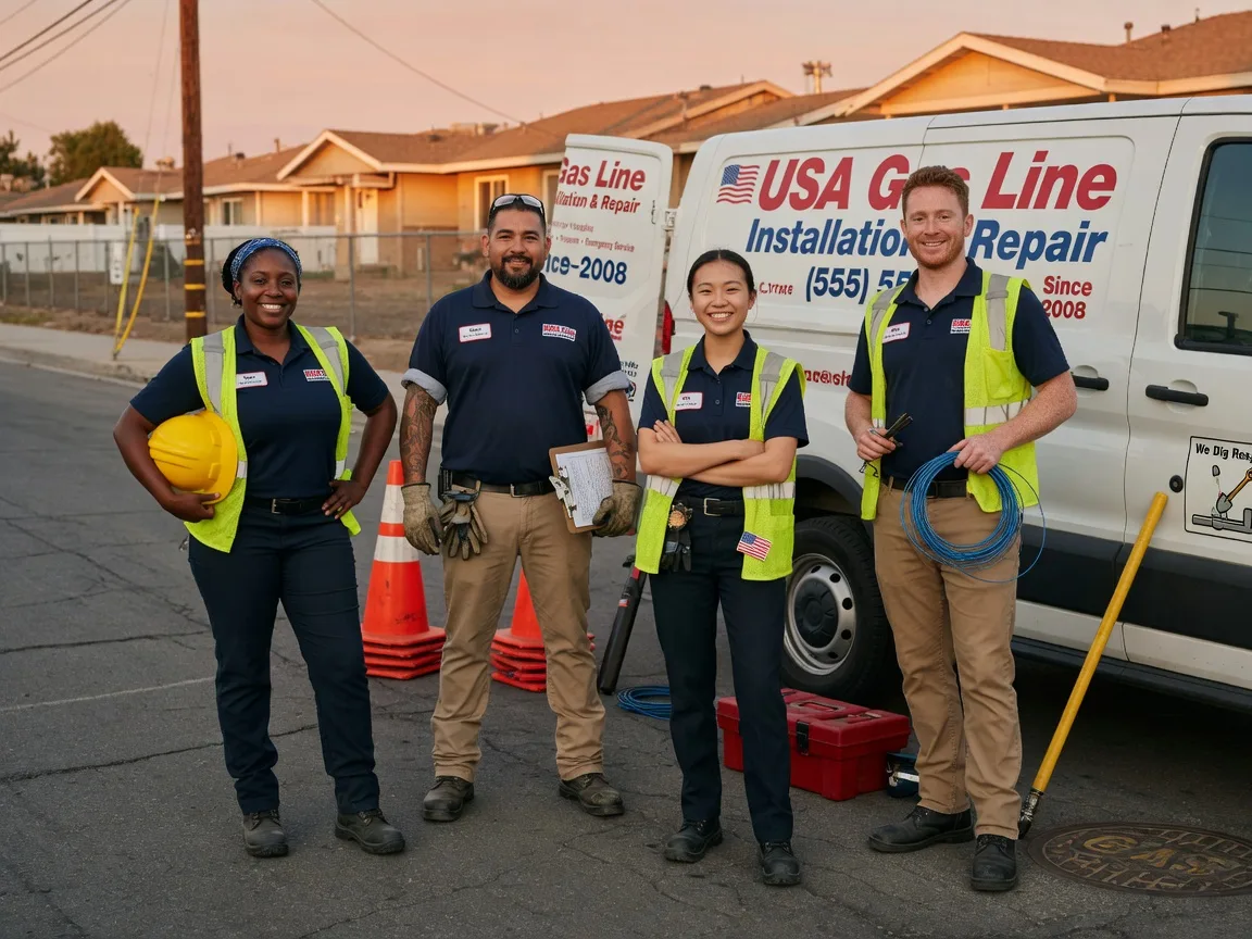 Gas Line Installation company in Bladensburg, OH